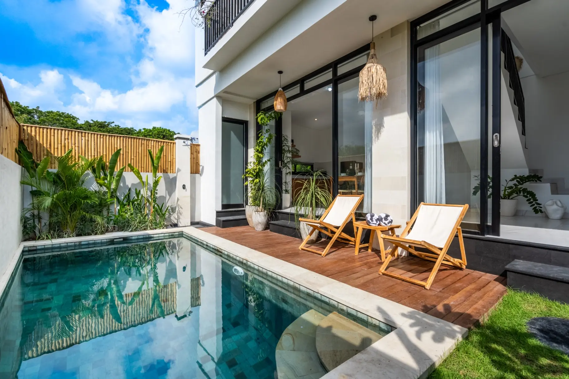  3,2 Km from Echo Beach Canggu 2 Bedrooms - Yoda Villa