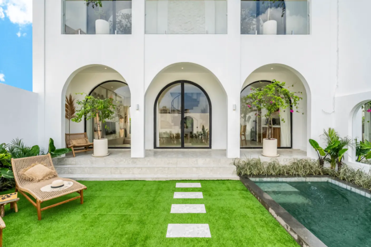 2 BR Rooftop Villas in North Pererenan - UNU Villas - Fully furnished