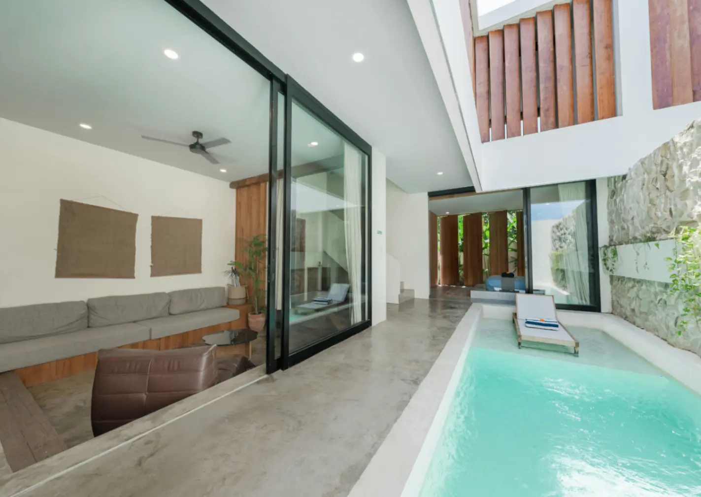2BR Villa Designed for Tropical Climate Near Seminyak