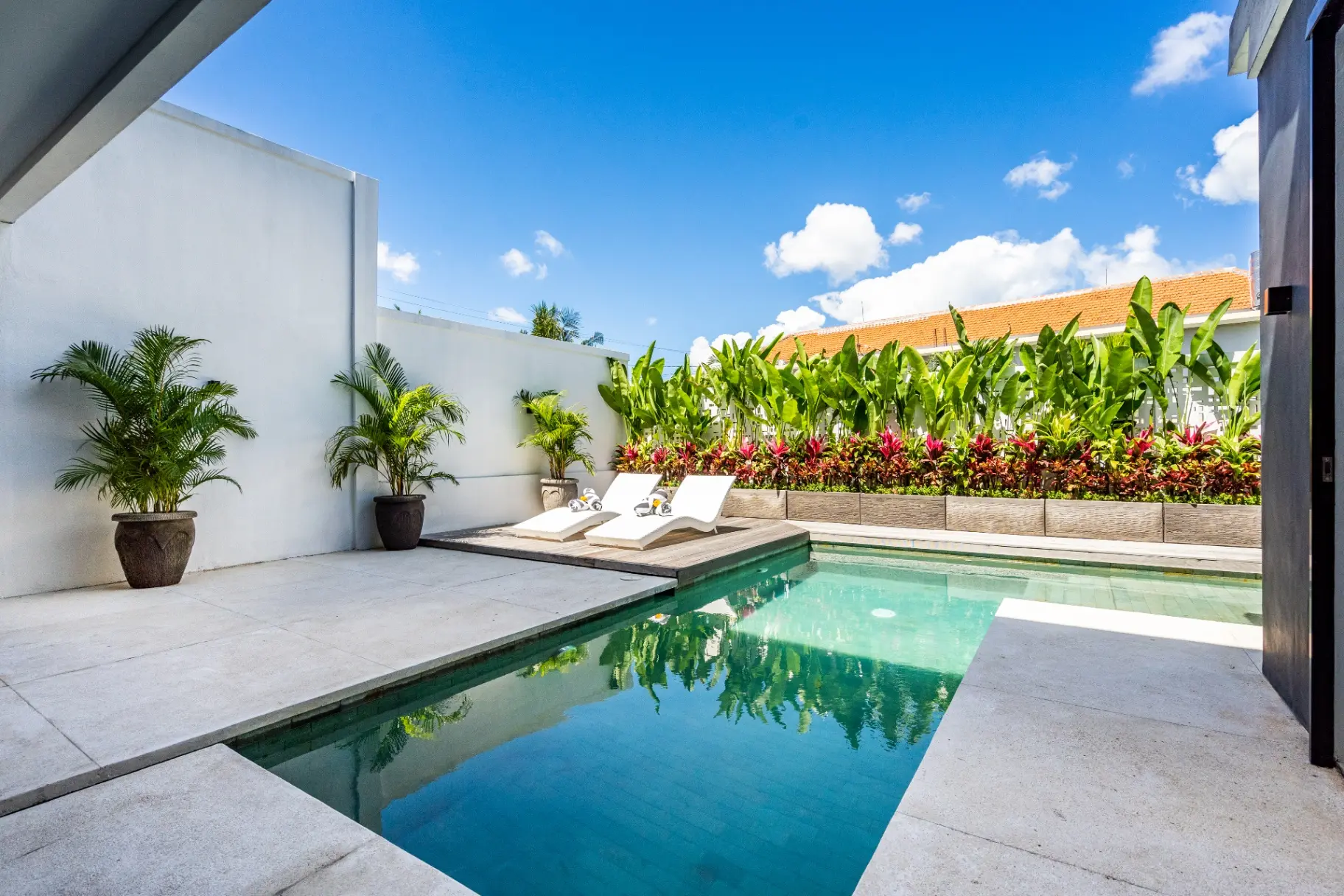 Charming 3BR Villa with Private Pool & Balcony