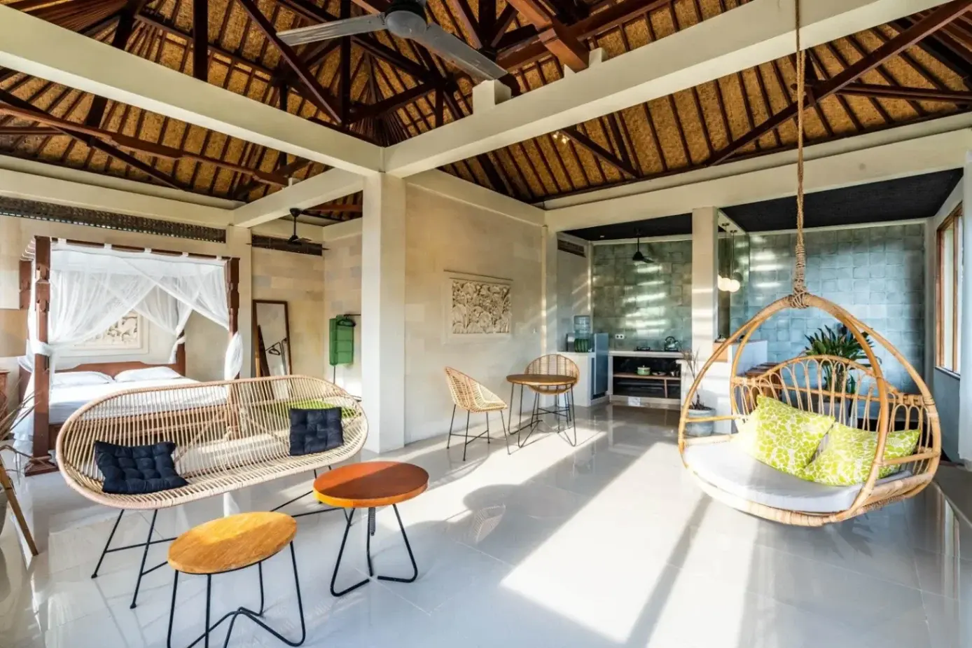 Stylish 1BR Apartment Ubud only 3 min to Campuhan