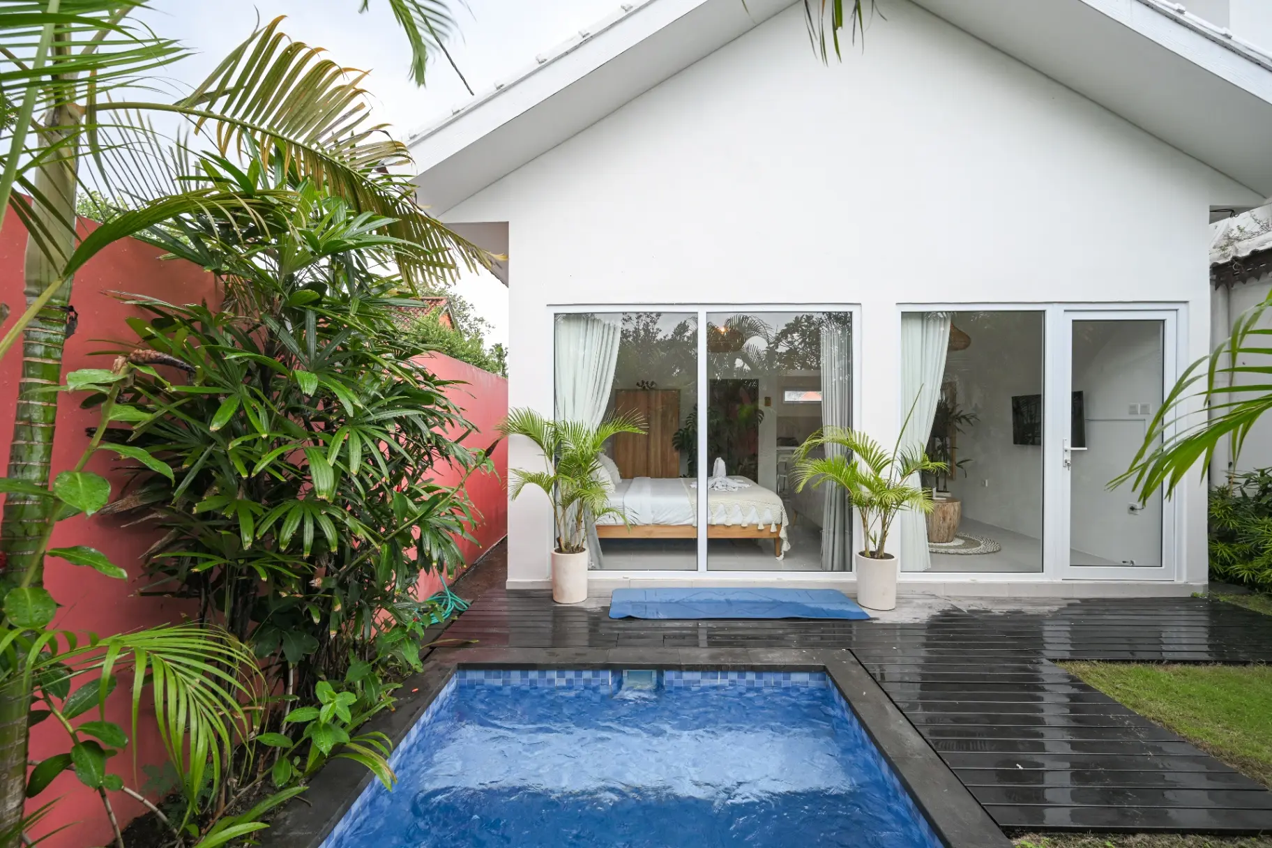 🏝️ Stylish 1BR Villa with Pool in Central Canggu