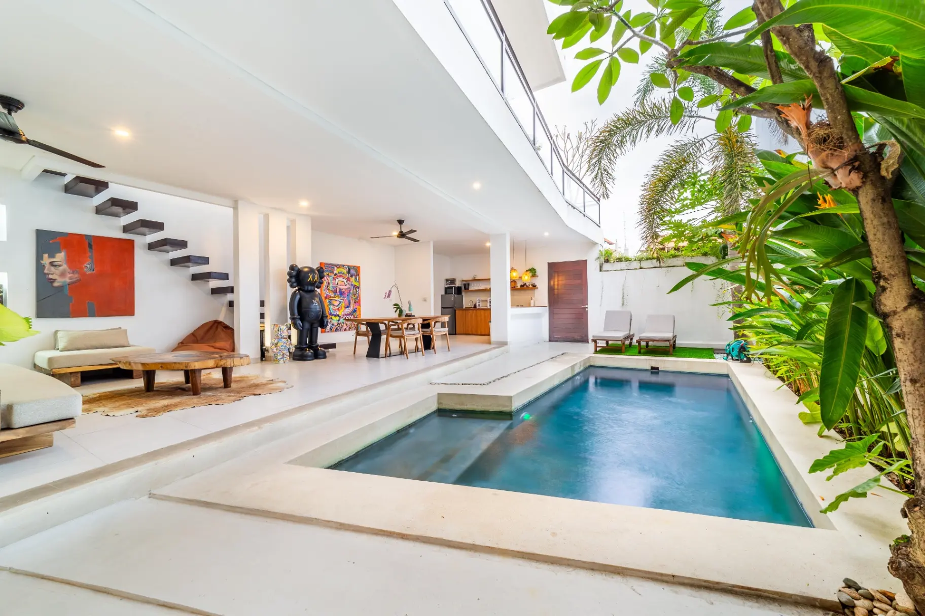 Villa Emilia - Peaceful Modern 2-Bedroom Villa for Monthly in Tumbak Bayuh!!