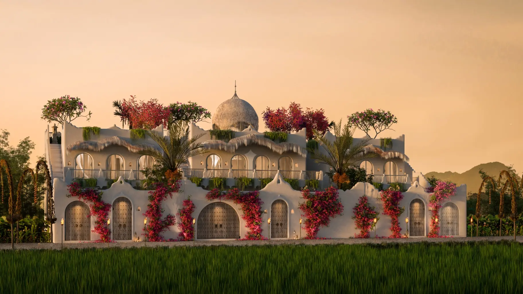 2BD Casa Oasis Villa Seseh