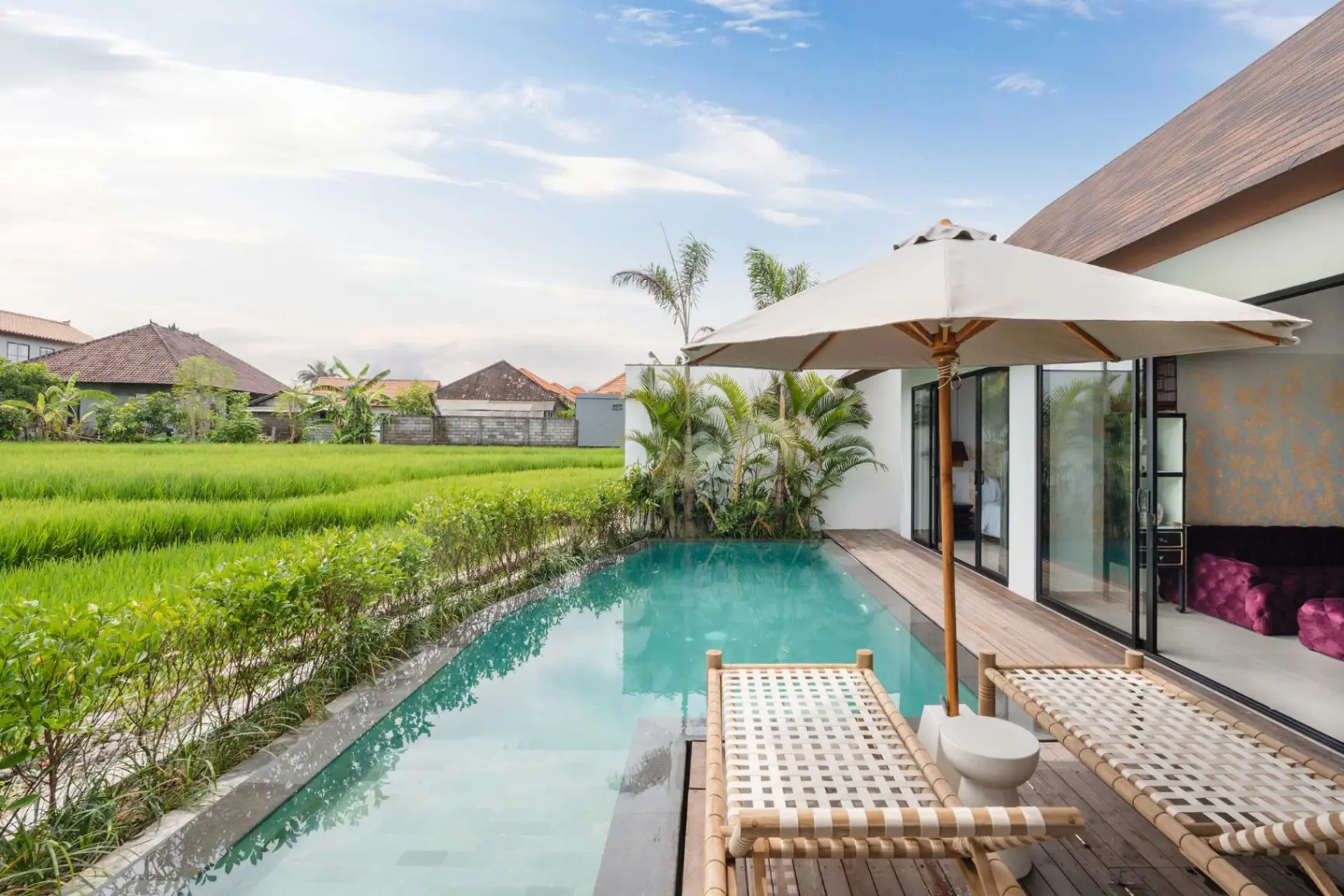 Rocca Bella Villa - Stunning 3BD Pool Villa Canggu w/ Ricefields View