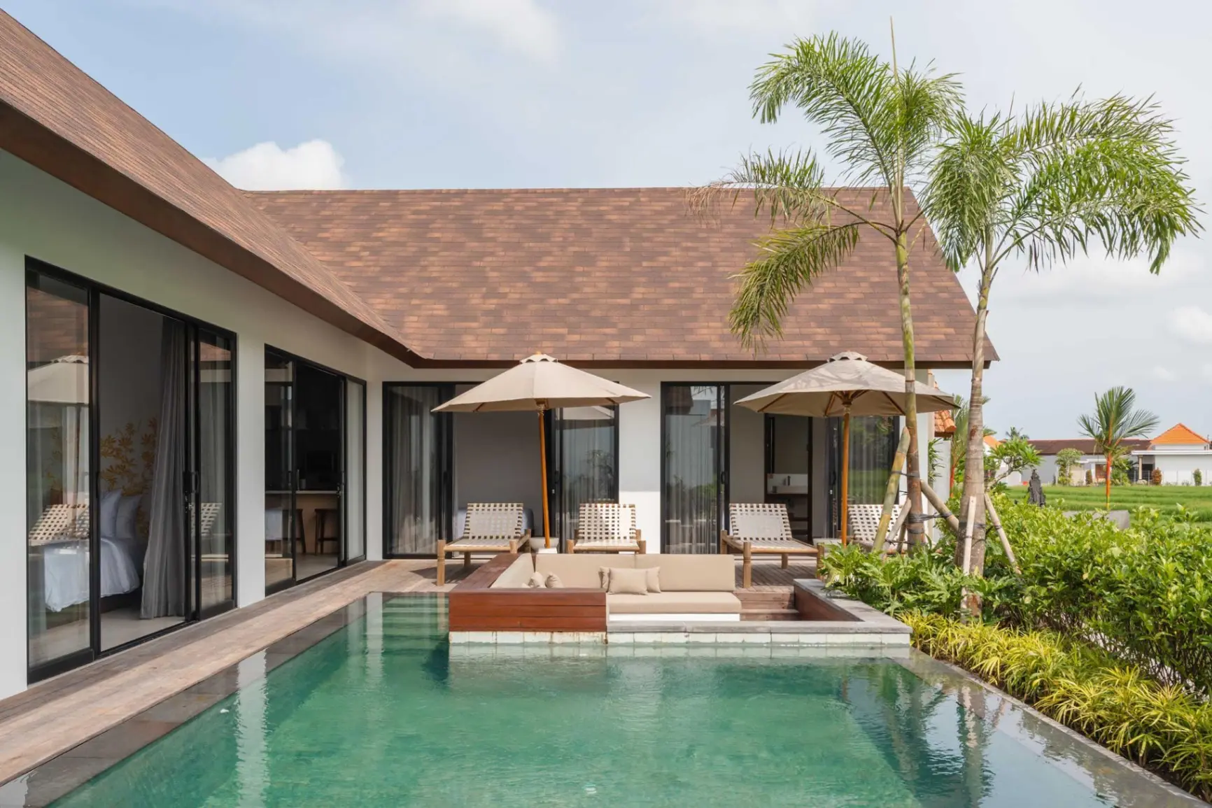 Rocca Bella - Hidden Gem 4BD Villa w/ Ricefiedls View Canggu