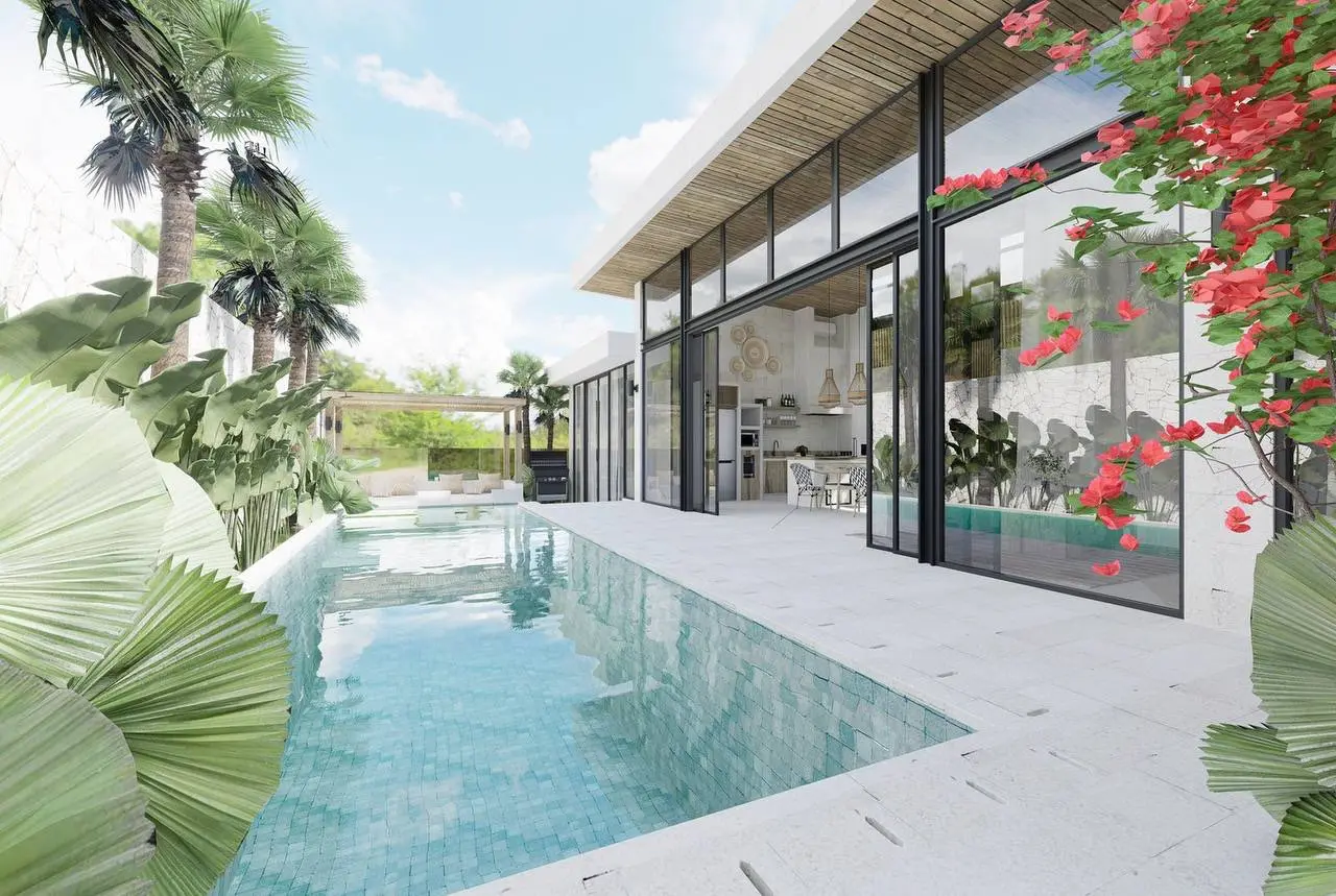 New luxury villas Golf club Uluwatu 