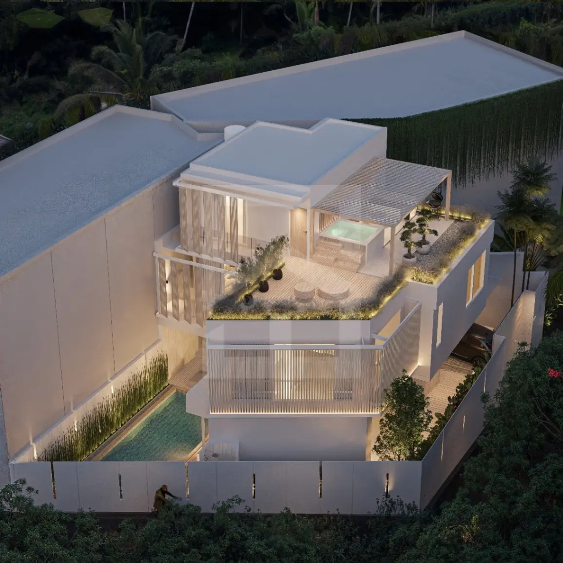 For Sale Villa Luxury 4 Bed Jl Pererenan,Badung Bali EK-2196