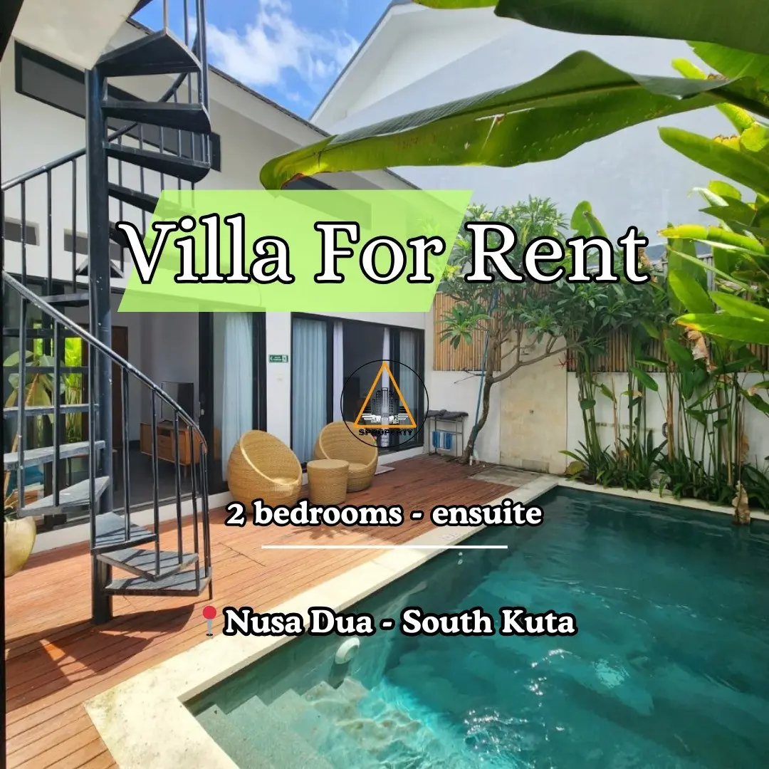 VILLA FOR MONTHLY & YEARLY RENTAL IN NUSA DUA
