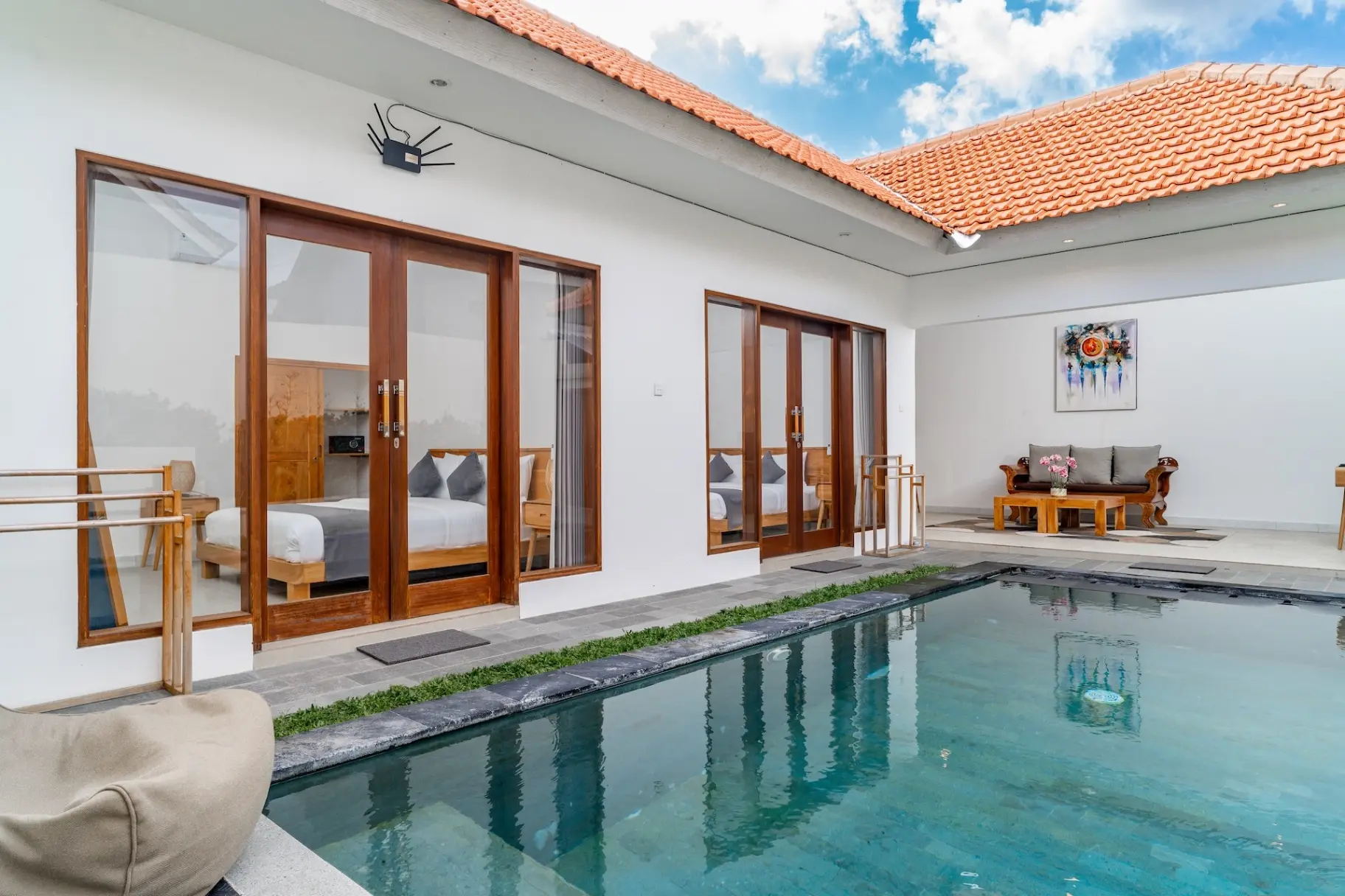 Tranquil 2BR Villa with Private Pool In Canggu