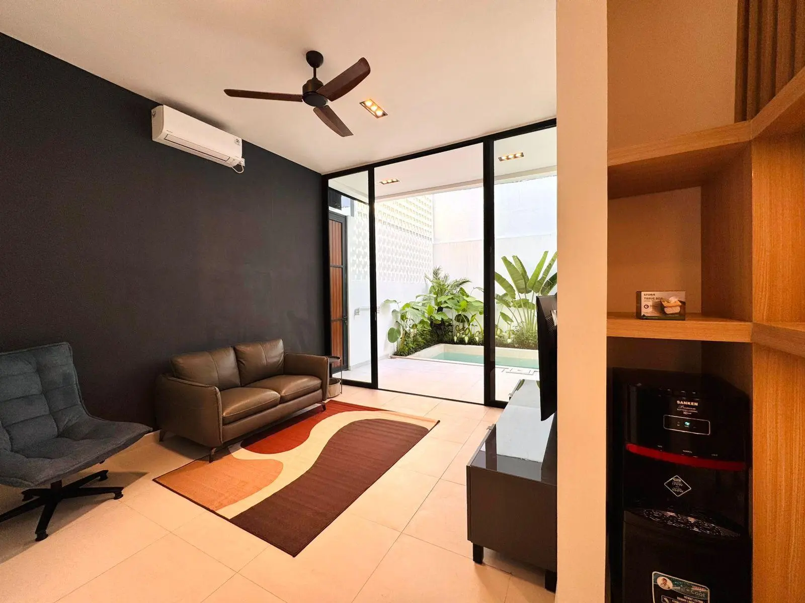 1BR with Private Pool At Abasan Berawa Canggu