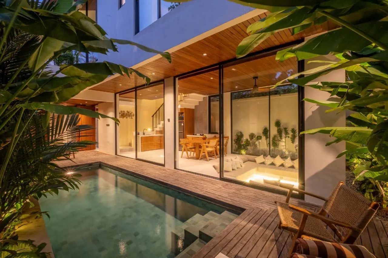 LU-3572 VILLA FOR RENT 2 BED IN PERERENAN