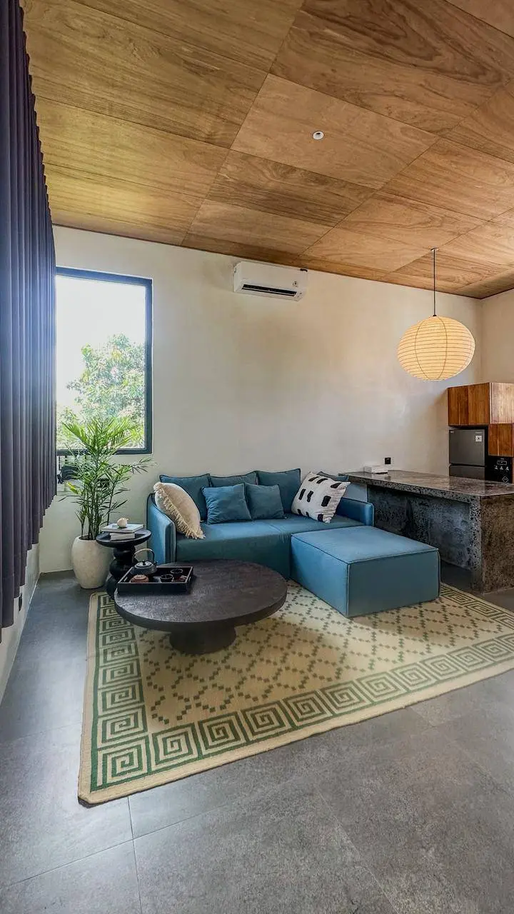 1BD Air Apartment Seseh (Sauna & Pool)