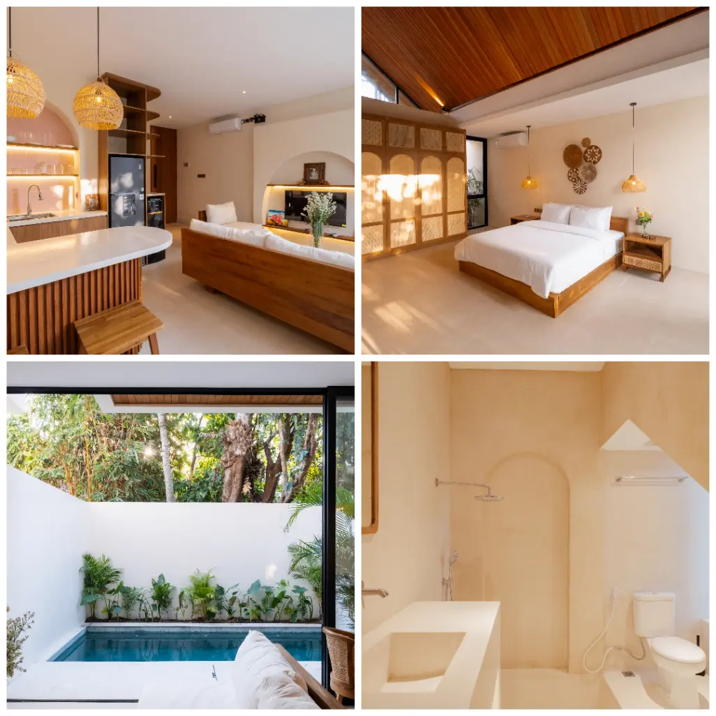 Brand New - 1 BR - Villa with private Pool & Green Views – North Canggu
