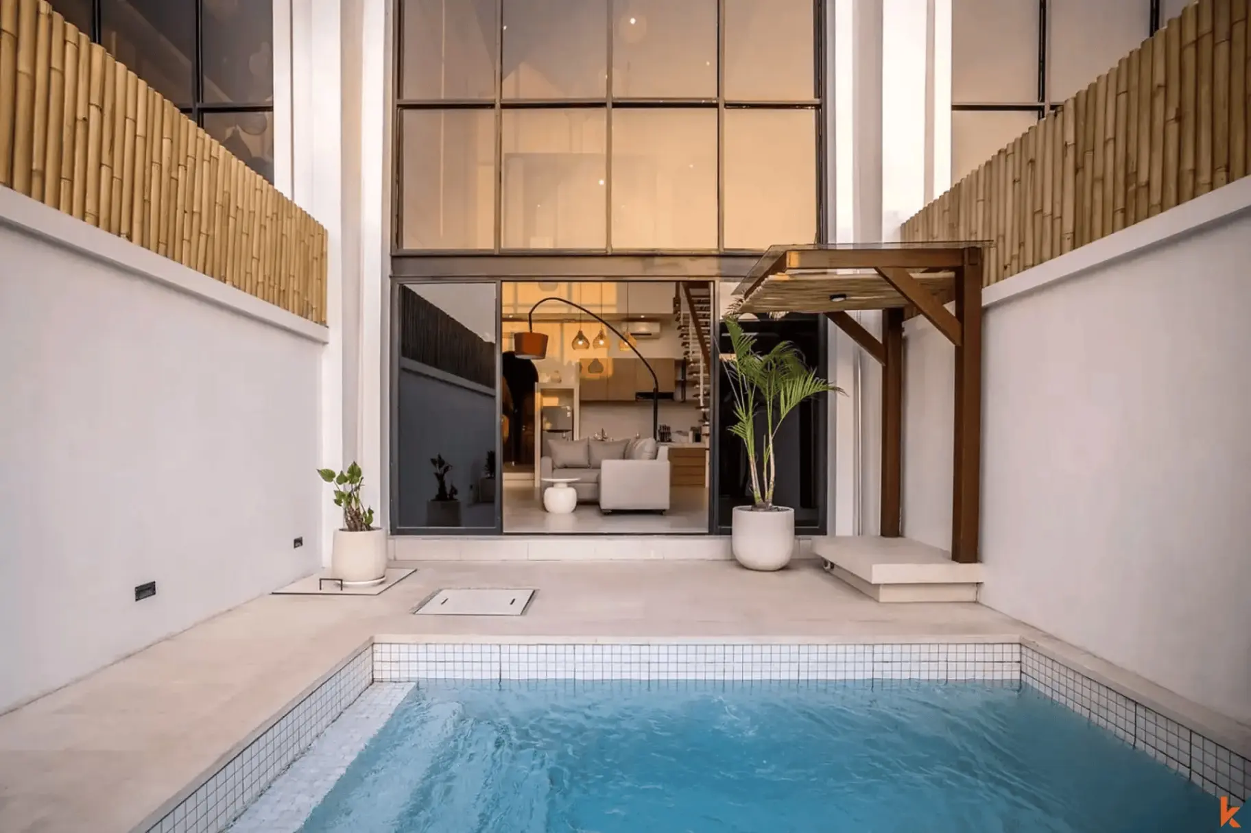 Elara Villa - 2 Bedrooms Villa with Private Pool in Canggu, 8 Minutes from Beach