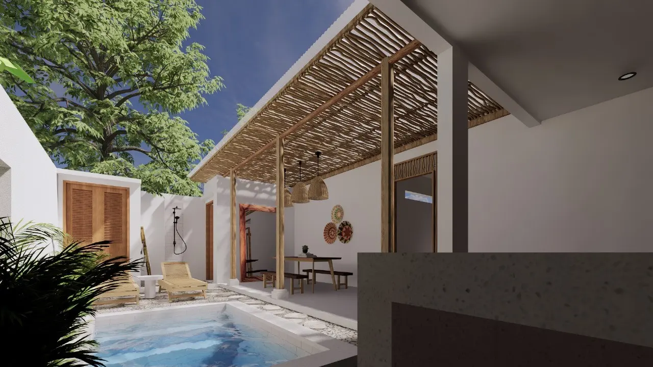 1-Bedroom Villa with Modern Tropical Design in Nyanyi