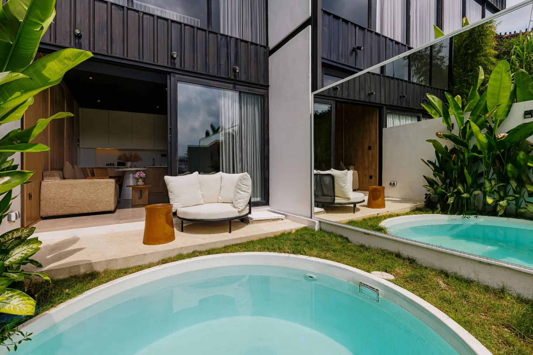 Exhale - Stylish 1BR Loft with Paddy View & Plunge Pool in Canggu​