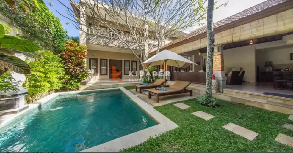 Touch Tropical Four-Bedrooms Open Living Villa in Jimbaran YRC5268