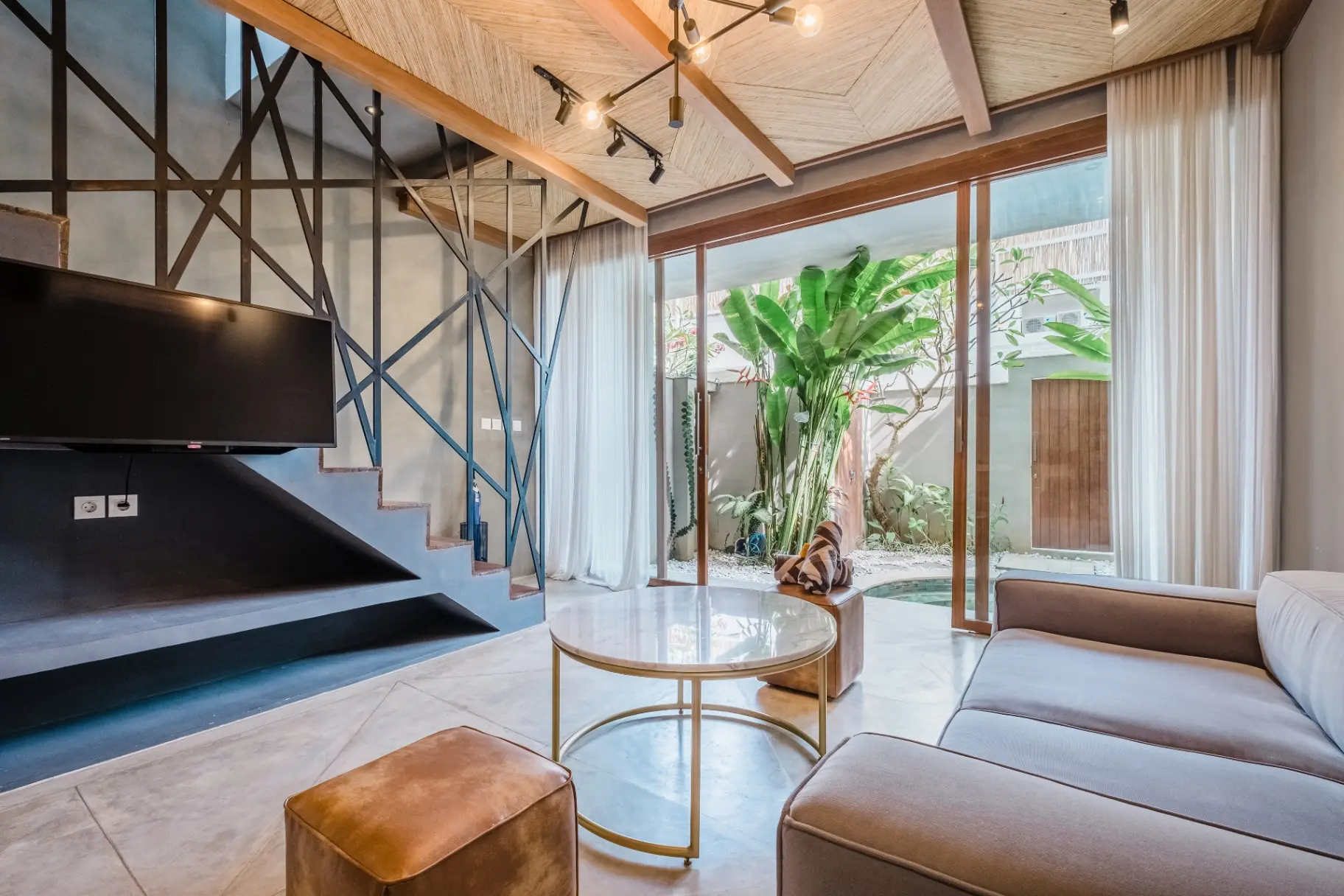 Zazen 2 - Industrial 1BR Canggu Villa | Pool, Near Beach in Canggu - Image 1