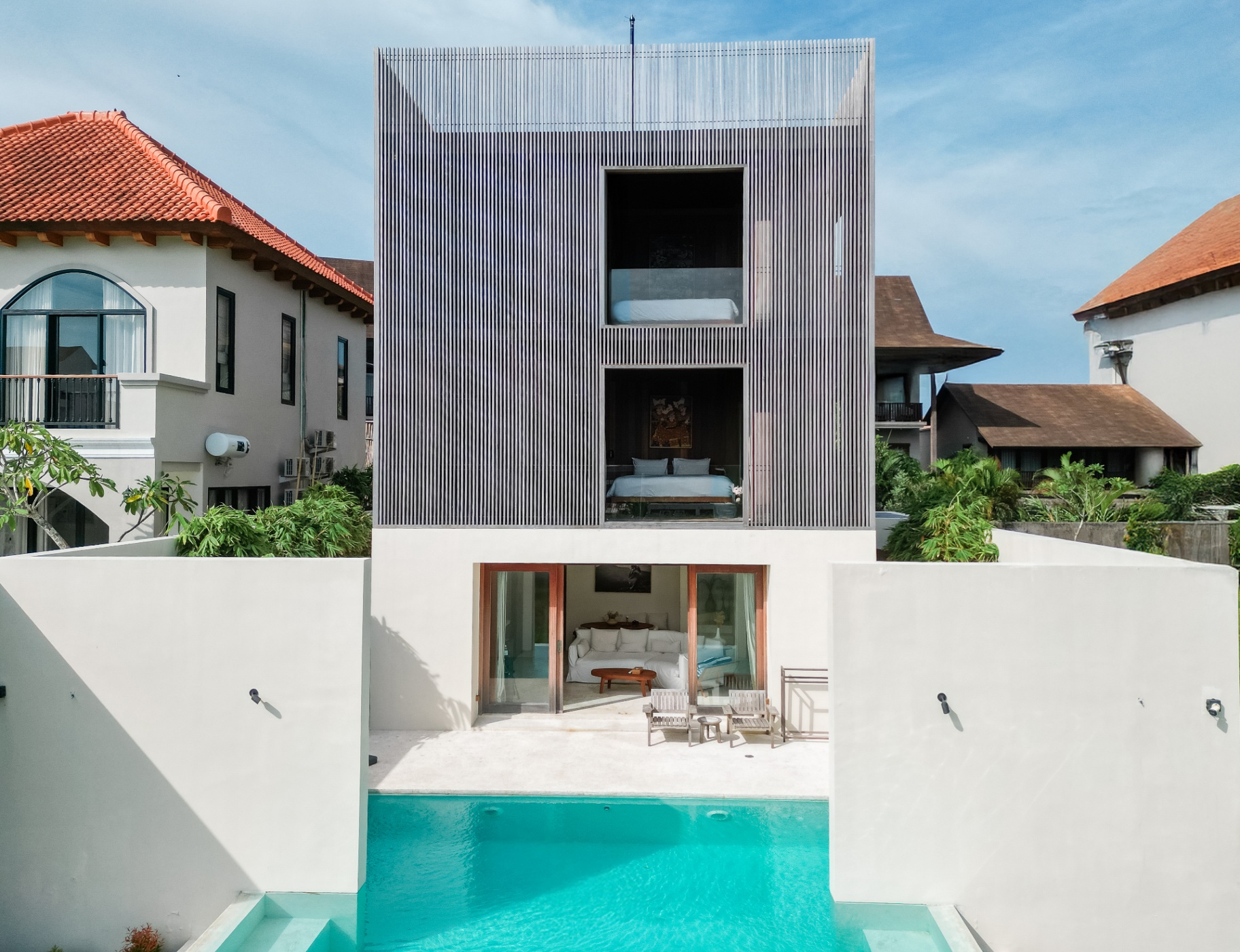 Stylish Pererenan 2BR Villa w/ Pool & Paddy View