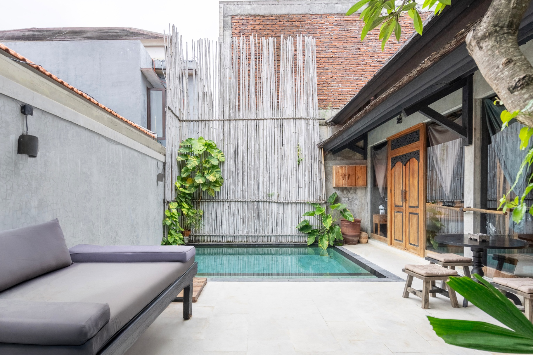 1BR Balinese Fusion Pool Villa near Finns & Atlas