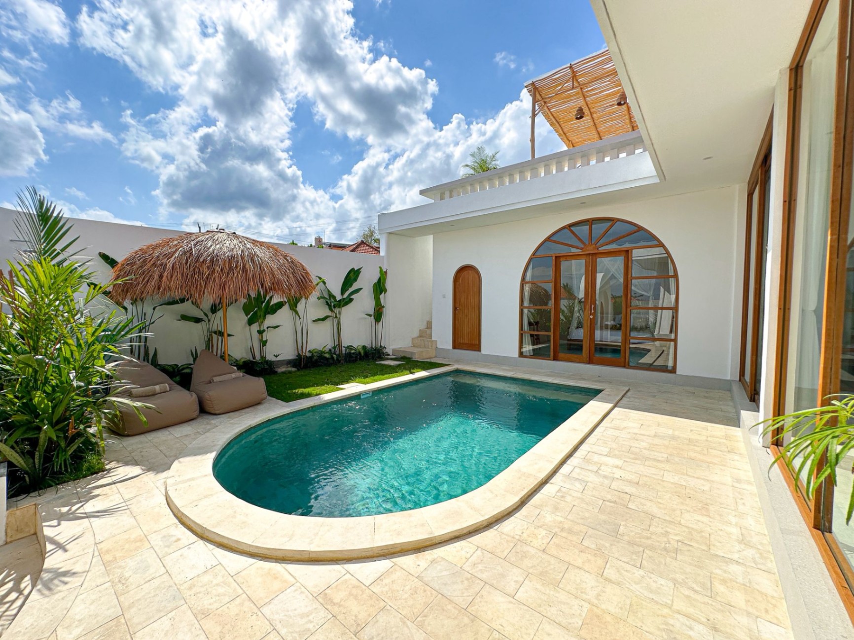 🏡 NEW 2BR VILLA w/ POOL & ROOFTOP | Pererenan Prime | 40M/month
