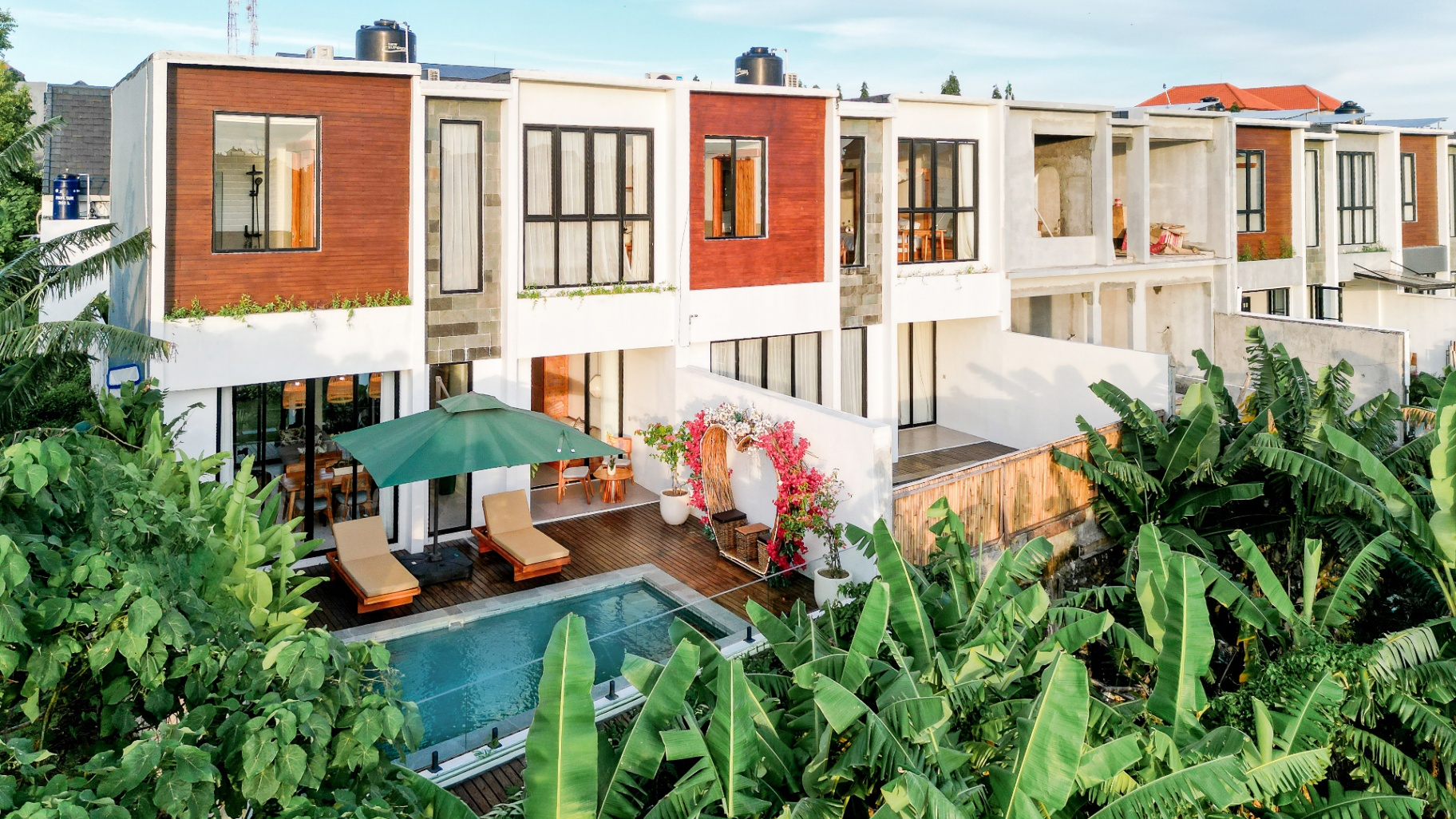 2BR Stylish Bali Escape w/ Pool & Ricefield Charm