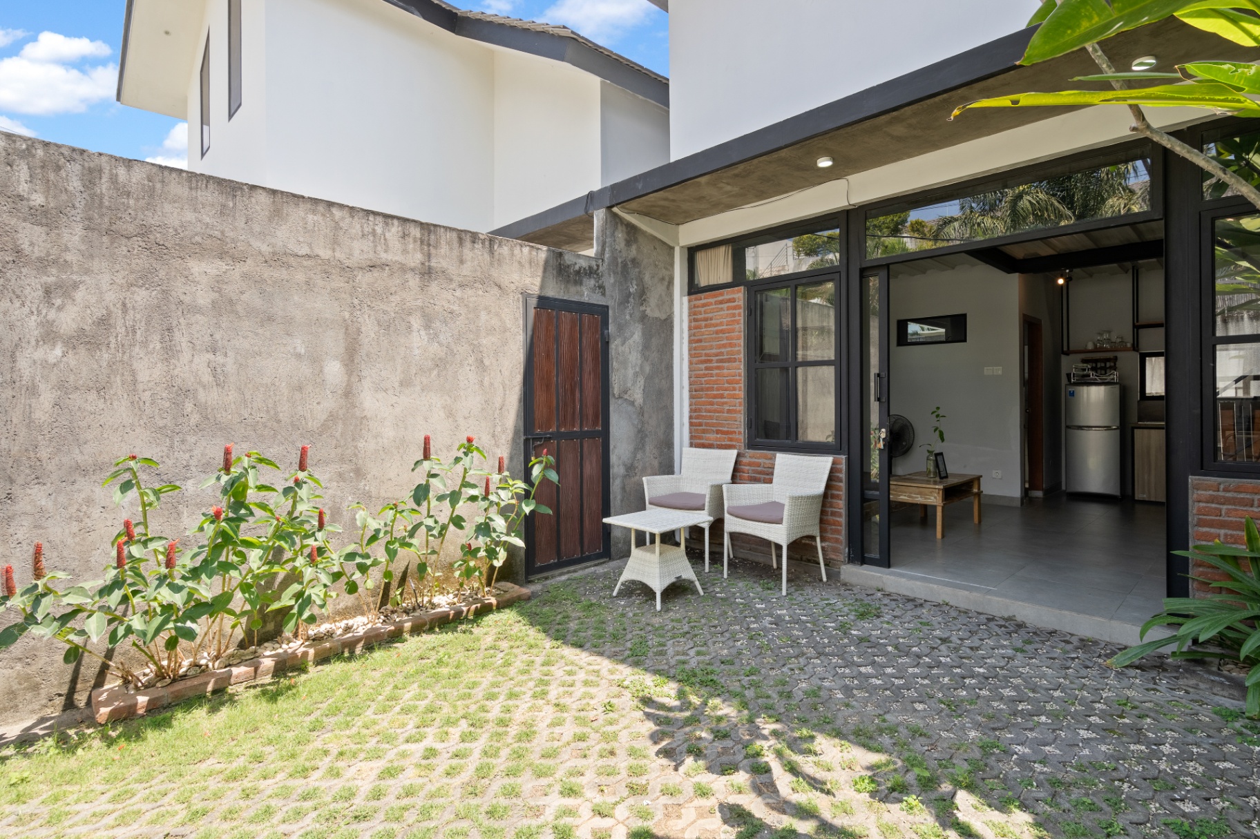 1BR - Mezzanine Loft with Lush Garden in Umalas