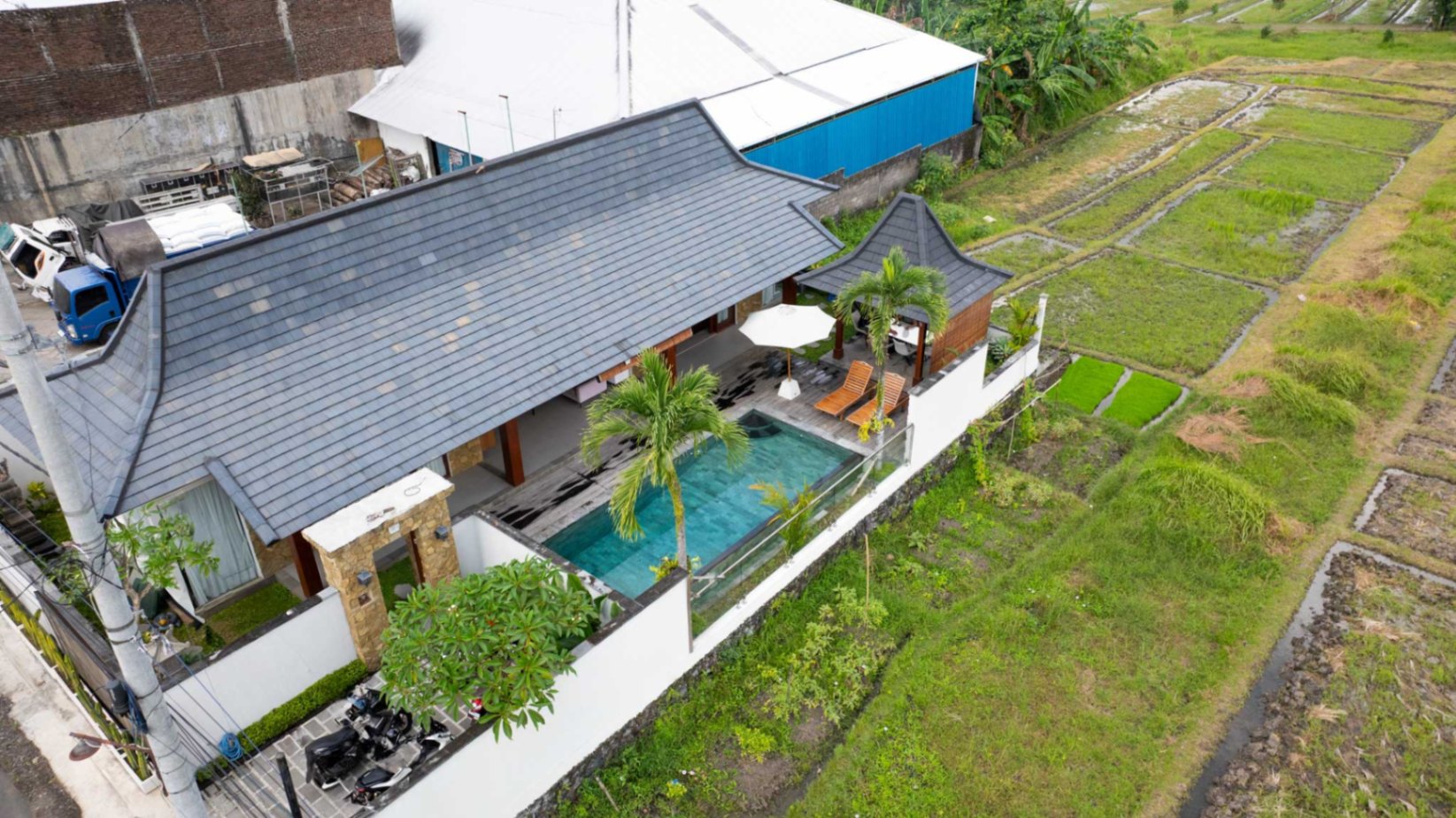 2-Bedroom Ricefield View Villa in Kaba-Kaba