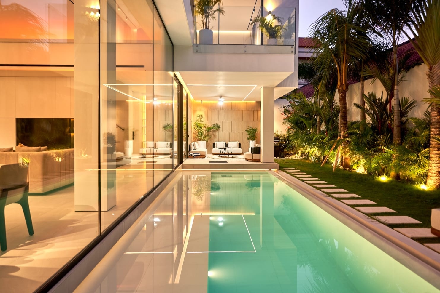 Villa For Rent 3 Bed In Berawa,Tibubeneng Bali PO-3480