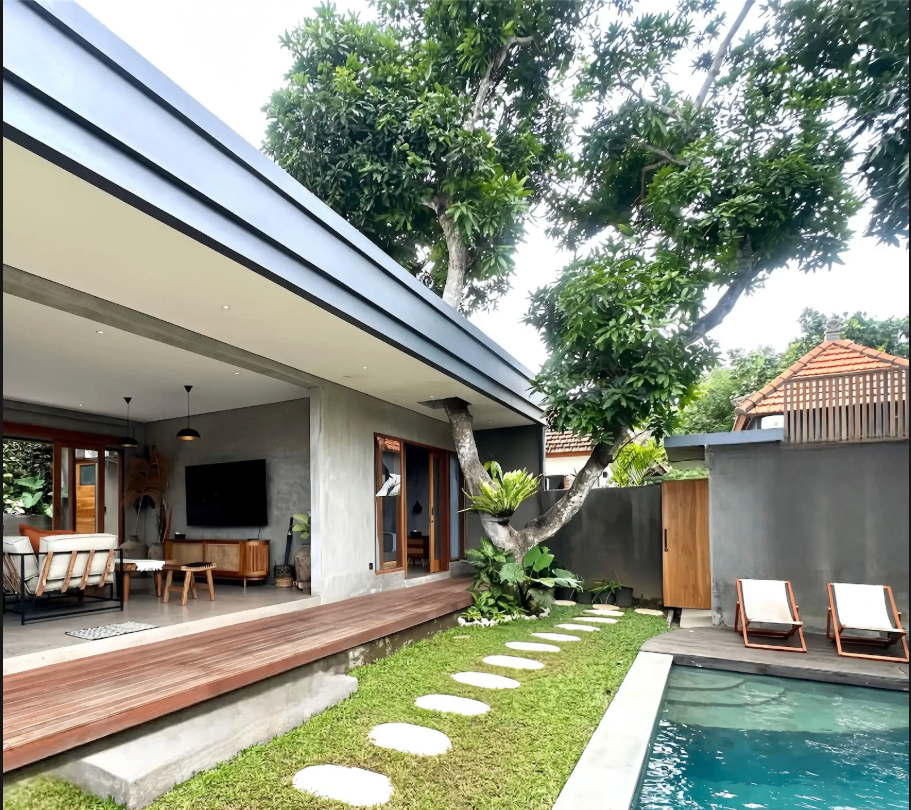 Peaceful 2BR Villa w/ Garden & Office