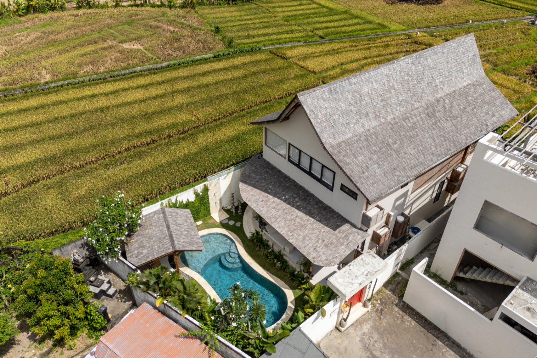 Casa Doreena - Elegant 3BR Villa | Pool & Scenic Paddy Fields