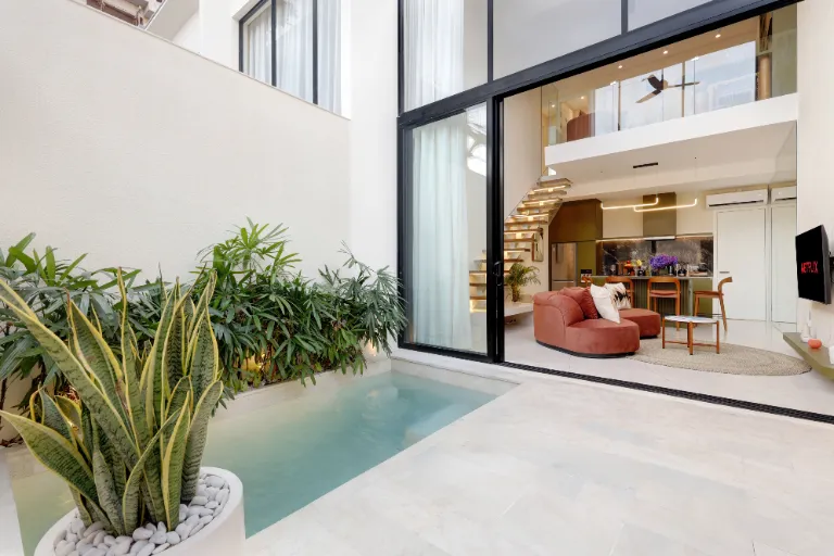 Minimalist Modern Oasis III Townhouses Berawa 2-bedrooms! 2mins to Berawa Beach in Canggu - Image 2