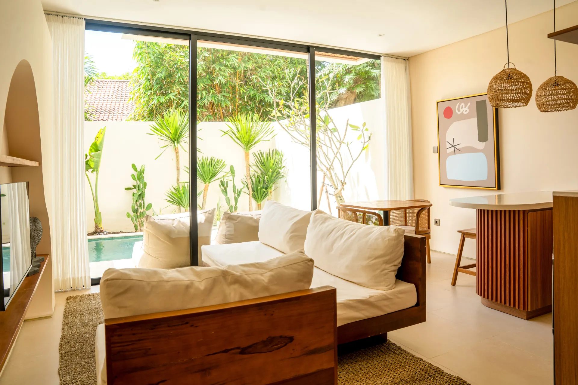 Calm, Design-Led 1BR Villa in Pererenan