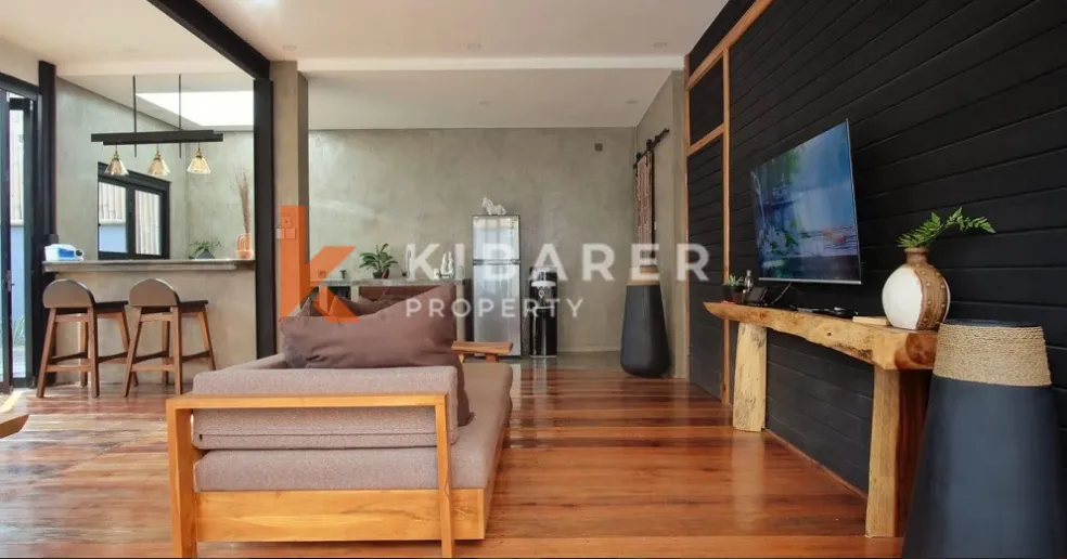 Brand New One Bedroom Villa in quiet Padonan area YRE5694 in Canggu - Image 2