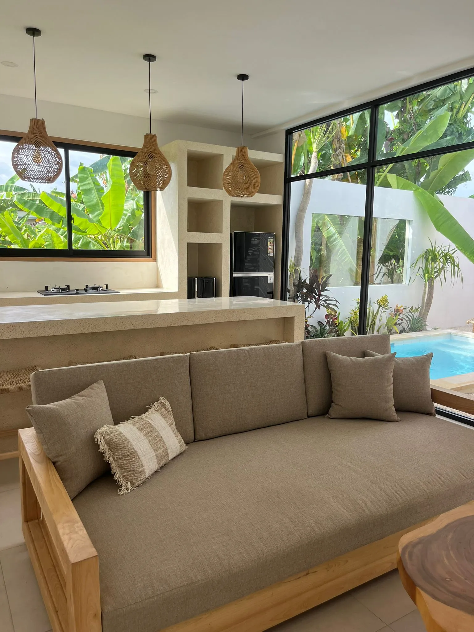 1-Bedroom Villa with Modern Tropical Design in Nyanyi in Tabanan - Image 3