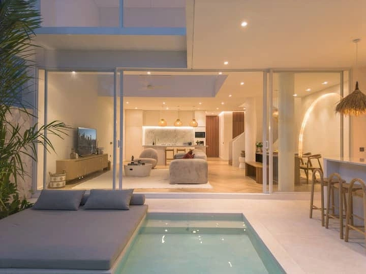 Modern Villa For Rent 3 Bed In Canggu,Badung Bali PO-4061