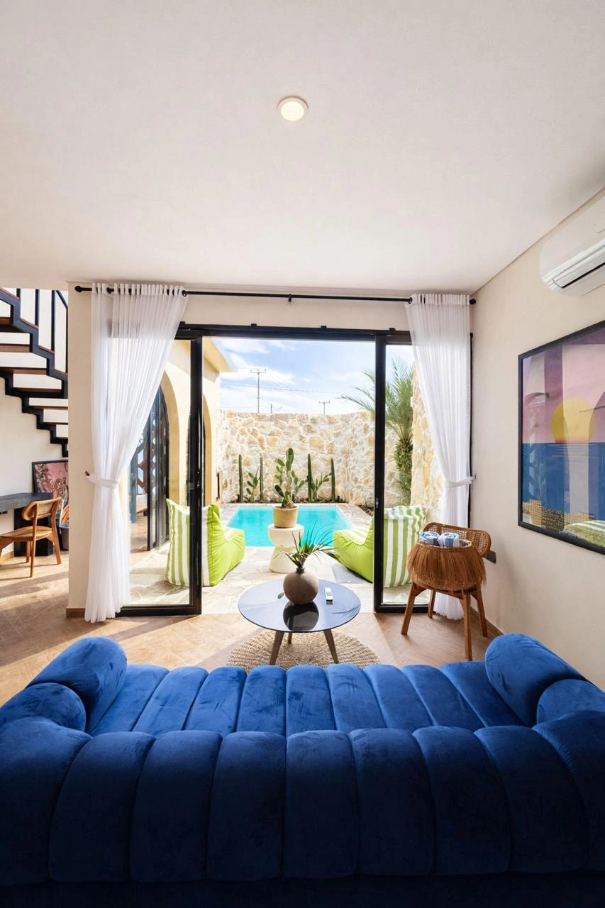 🌴 Luxury Loft Villa La Masietta  l w/ Private Pool Central Canggu (Babakan)