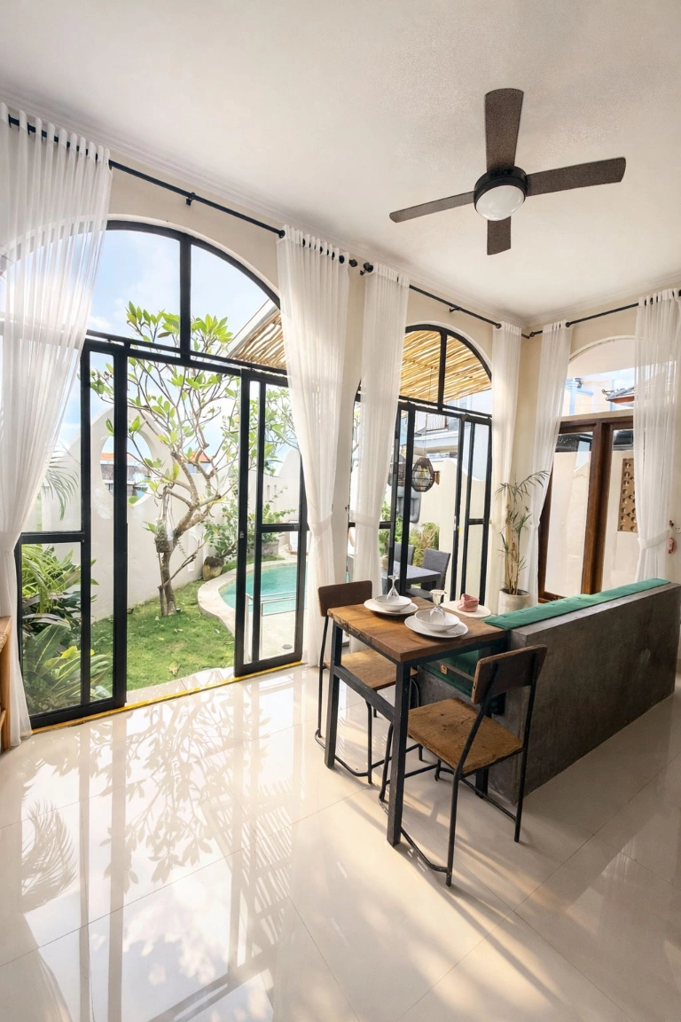 Nth Canggu Buduk Ricefield View Villa SPECIAL OFFER 4 MONTHS UPFRONT 70 MIL in Canggu - Image 2