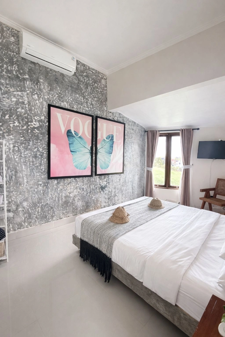 Nth Canggu Buduk Ricefield View Villa SPECIAL OFFER 4 MONTHS UPFRONT 70 MIL in Canggu - Image 3