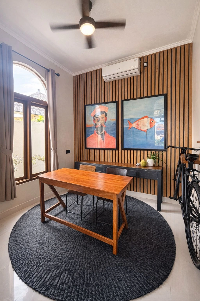 Nth Canggu Buduk Ricefield View Villa SPECIAL OFFER 4 MONTHS UPFRONT 70 MIL in Canggu - Image 4