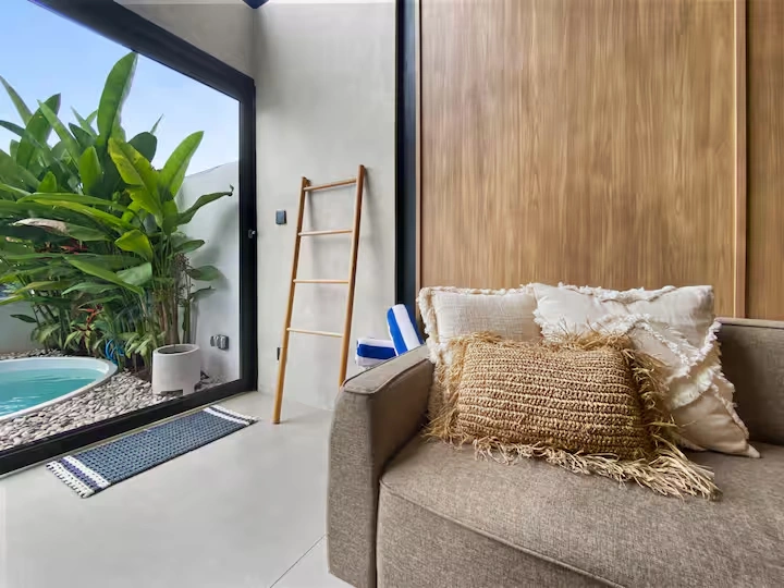 1BR Ricefield Views Private Pool Villa in Babakan - Monthly and Yearly Rental ✨ in Canggu - Image 4