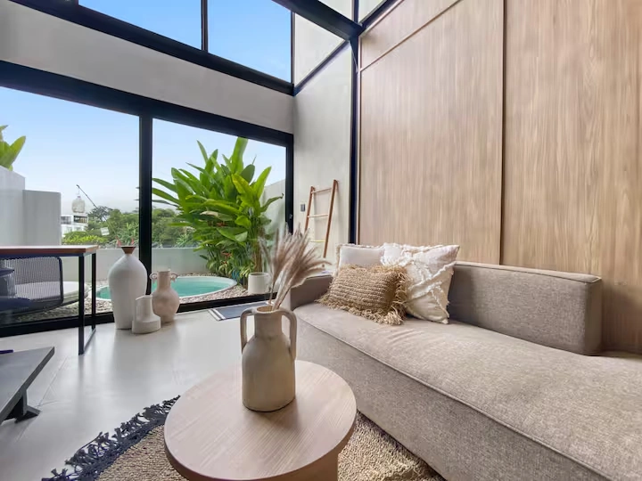 1BR Ricefield Views Private Pool Villa in Babakan - Monthly and Yearly Rental ✨ in Canggu - Image 5