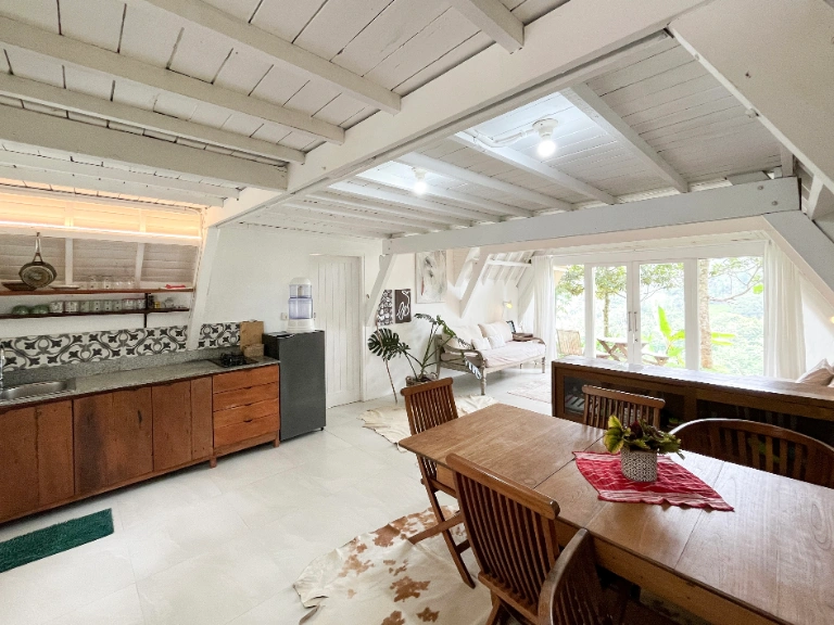 A-Frame Cabin with Endless Rice Field Views in Tabanan - Image 2