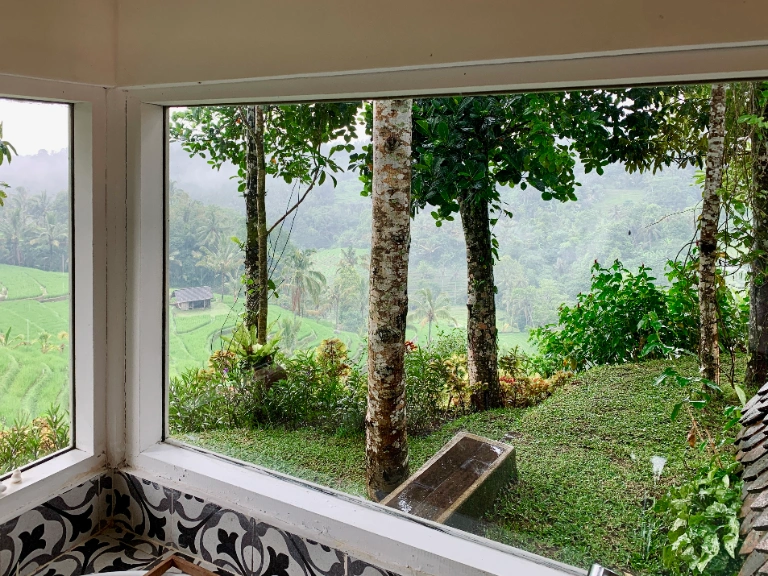 A-Frame Cabin with Endless Rice Field Views in Tabanan - Image 5