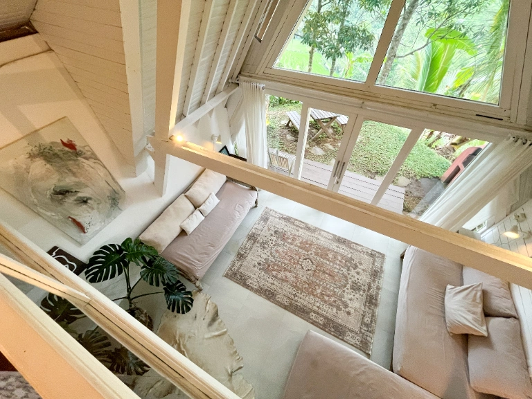 A-Frame Cabin with Endless Rice Field Views in Tabanan - Image 3