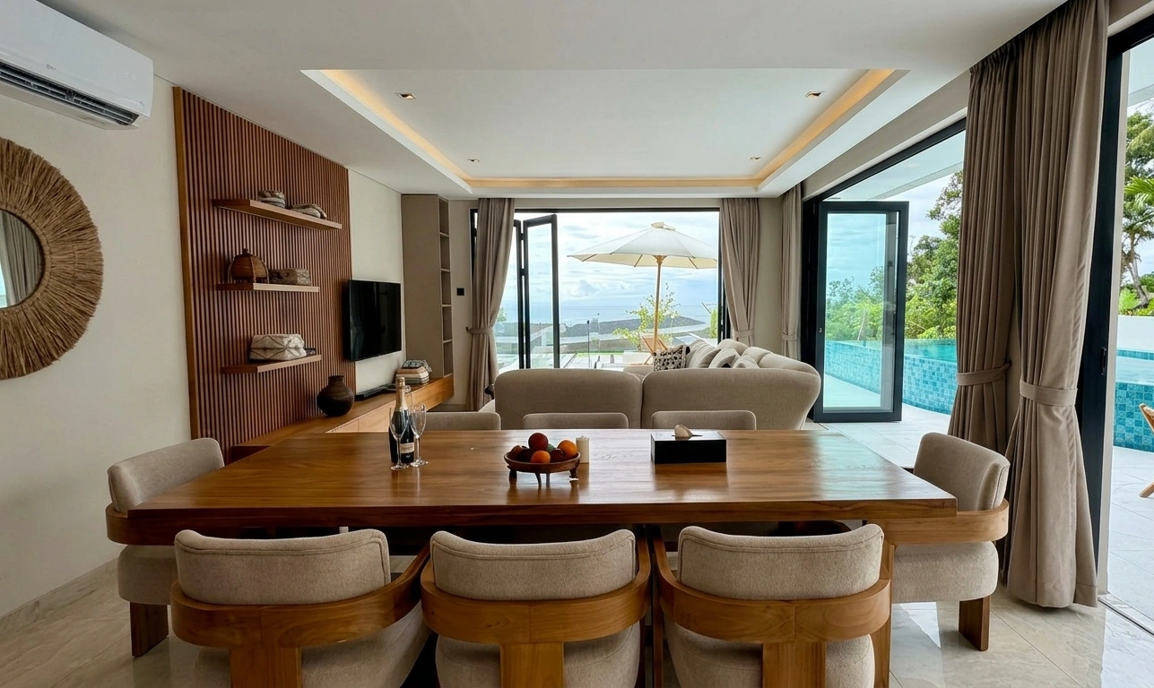 ONYX 3 Bedroom Private Pool Ocean View | Monthly Rent in Uluwatu - Image 2