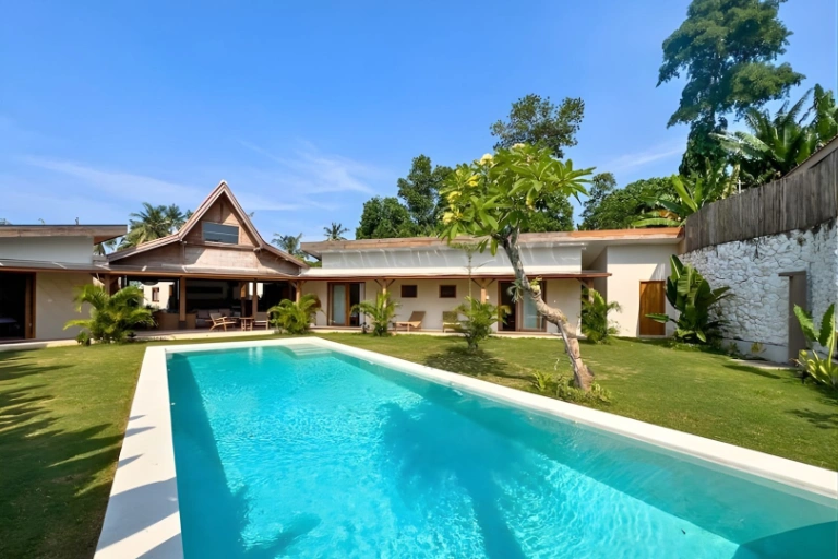 LEASEHOLD 3BR Combined Joglo & Modern Architecture Villa - Prime Location in Tabanan - Image 5