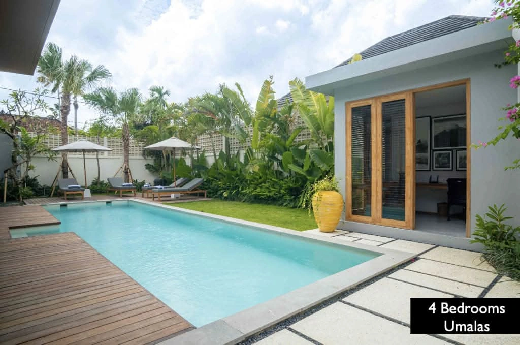 Villa For Rent 4 Bed In Bumbak,Umalas Kerobokan PO-4140 in Canggu - Image 4