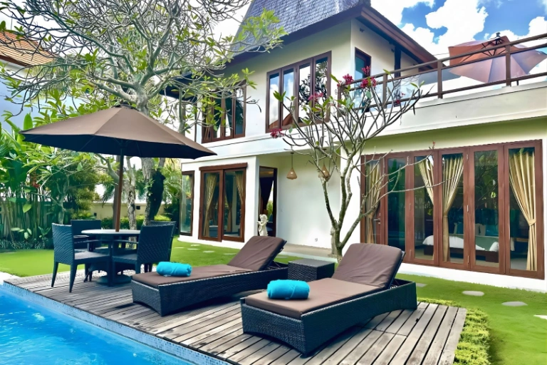 Spacious 4BR Villa with Mountain Views and Elegant High Ceiling in Canggu - Image 3